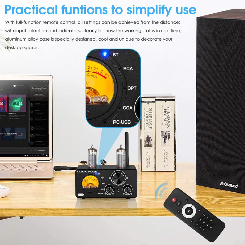 200W Bluetooth Vacuum Tube Amplifier P2286