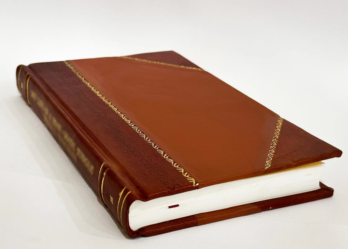 Fil Et Sur Coton File Ouvrage (1810) Leather Bound M32142
