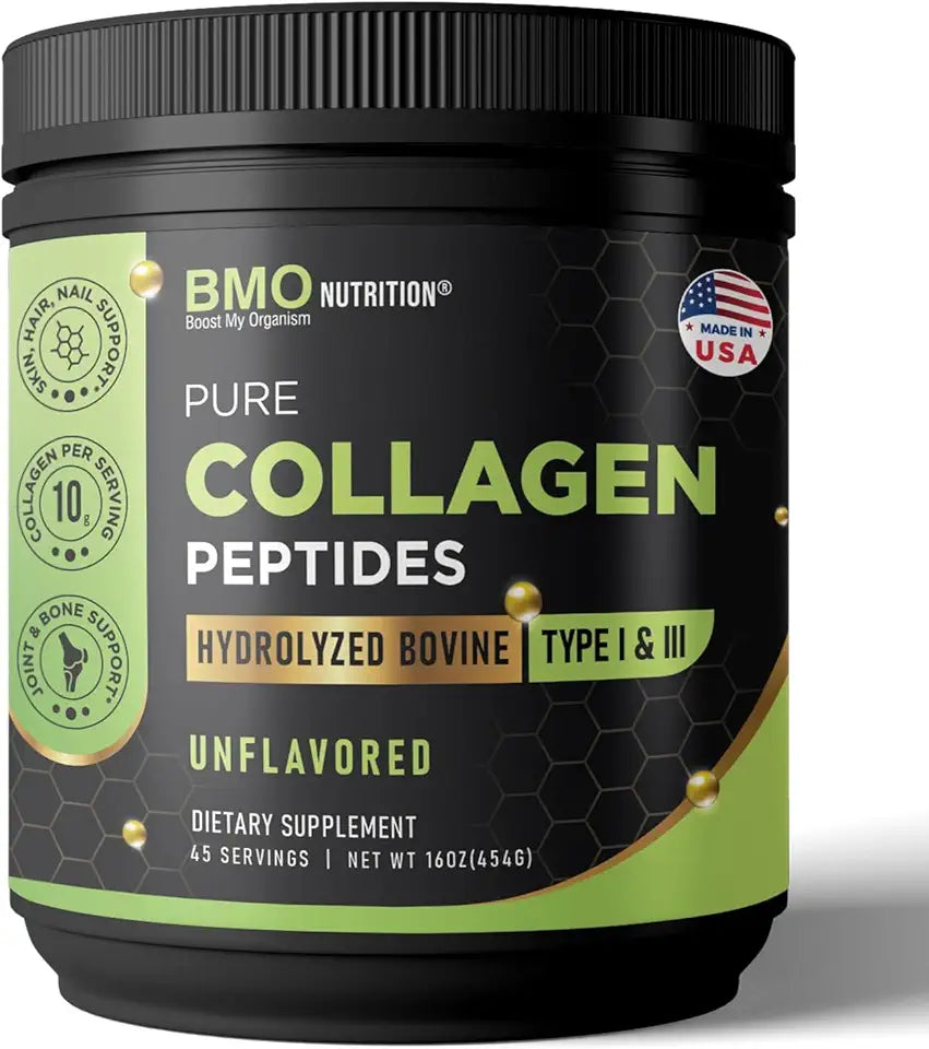 Collagen Peptides Powder Type 1&3 45 Servings N756