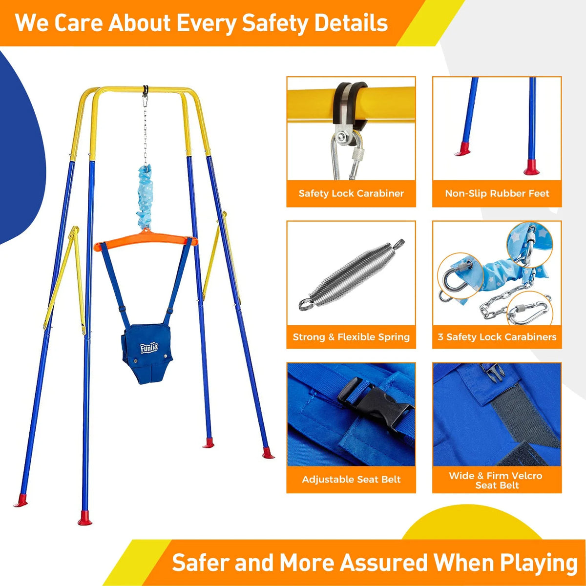 Exerciser Jumper Bouncer with Stand O5447
