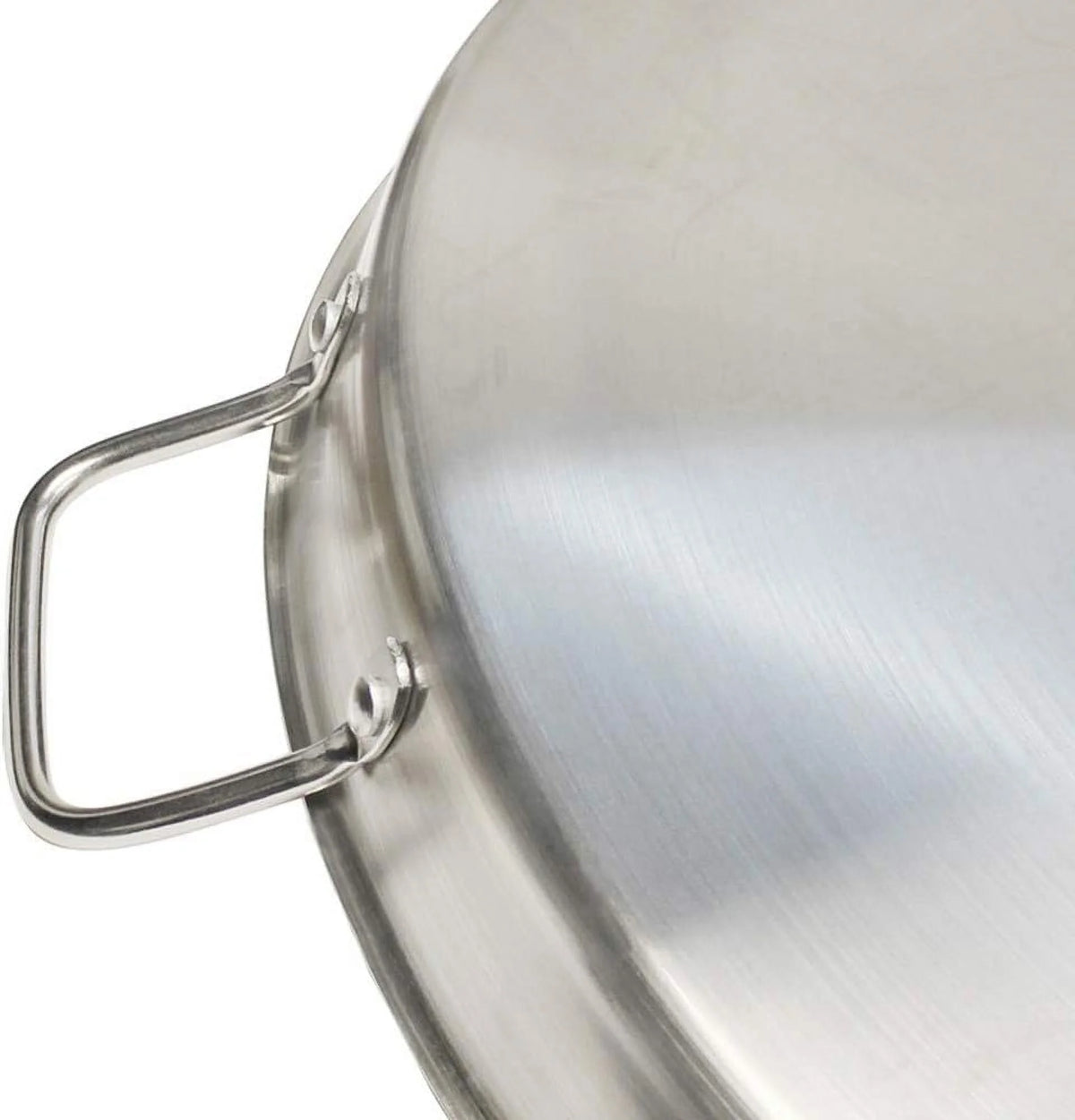 21-3/4" Round Stainless Steel Comal Griddle A49011