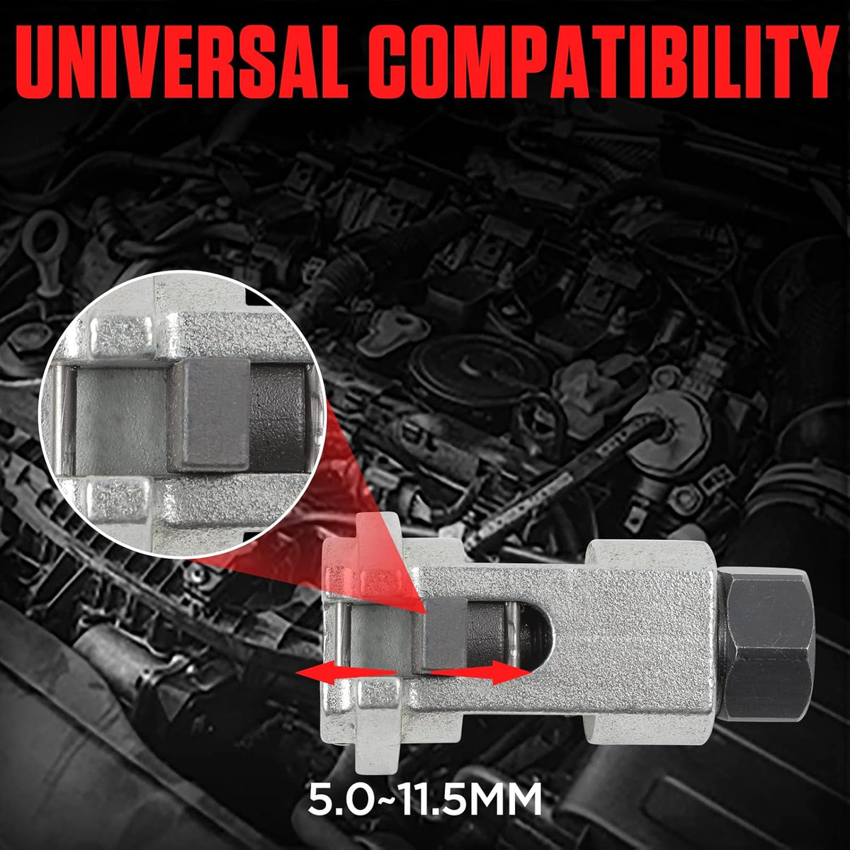 Suspension Strut Spreader Tool, External Hexagon 17 MM, Pack of 2 W1066