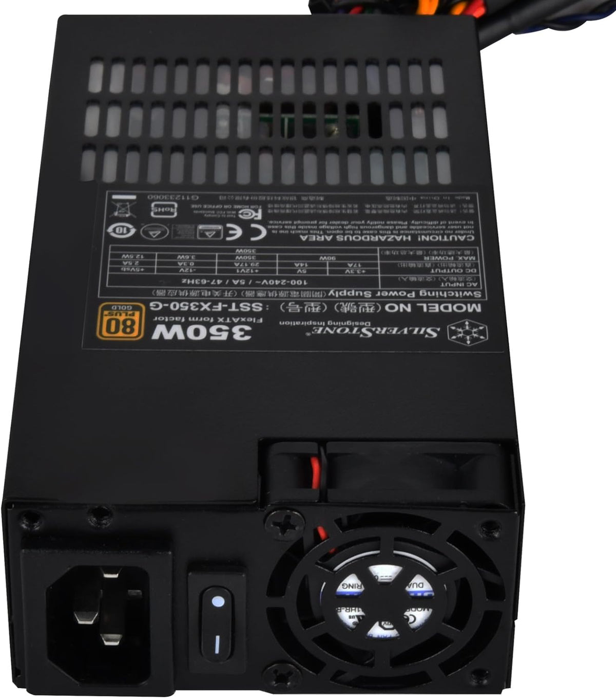 350 Watt Flex ATX Power Supply 80 Plus Gold N87550