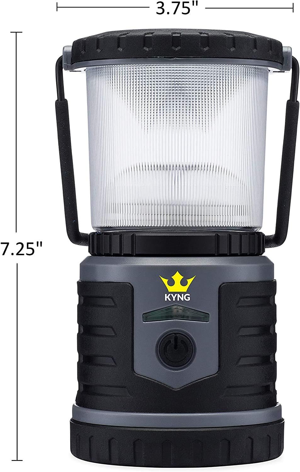 Rechargeable LED Lantern with USB Cord and Wall Plug S428