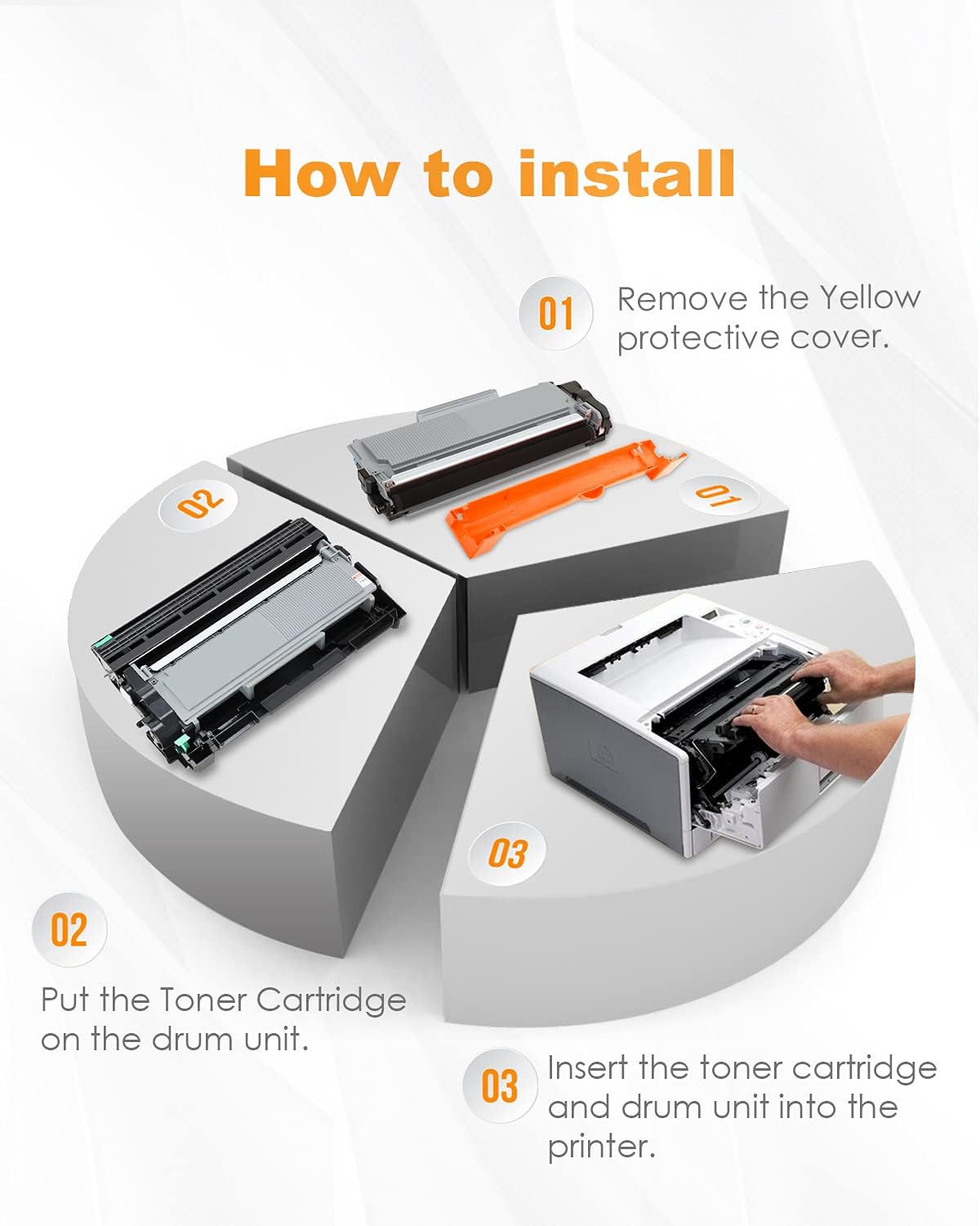 Compatible Toner Cartridge Replacement 2 Pack C2617