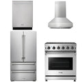 30 Gas Range, Range Hood, Refrigerator, Dishwasher D244