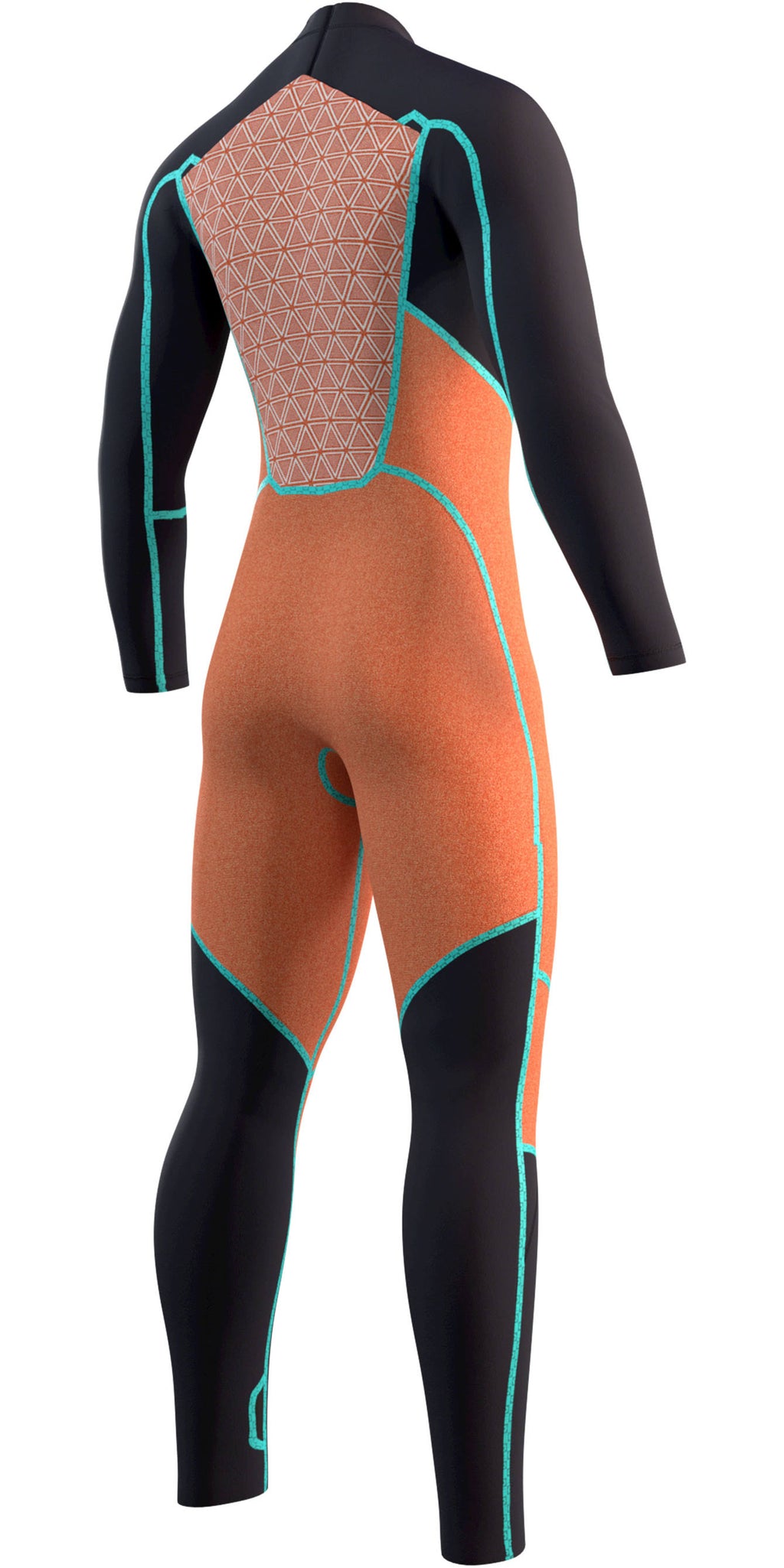 Night Blue 5/3mm Back Zip Wetsuit L683