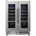 24 in. 42 Bottle Dual Zone Wine Cooler T267454