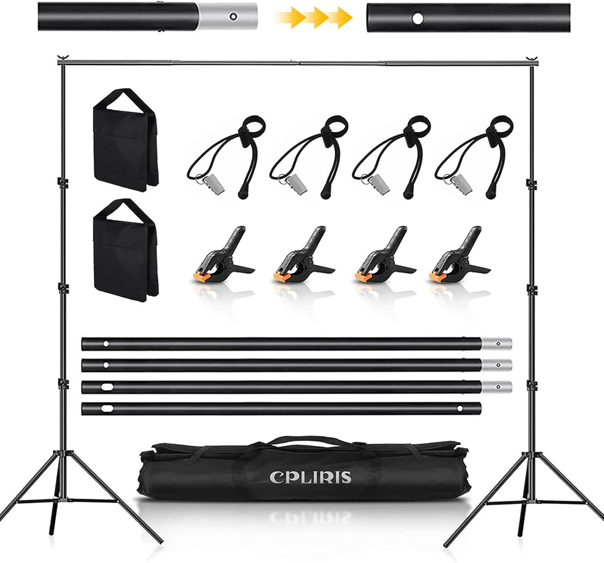 Backdrop Stand with Carry Bag H4158
