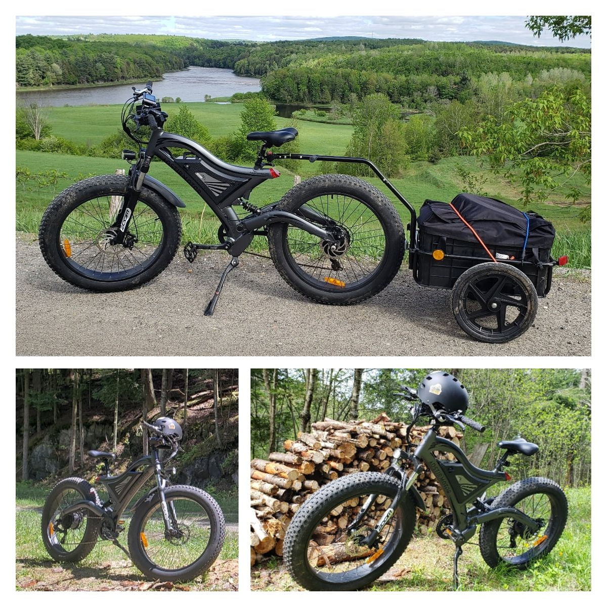 750W 48V 15Ah Fat Tire Electric Mountain Bike W64988