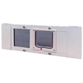 Aluminum Sash Window Cat Flap Door Q8935
