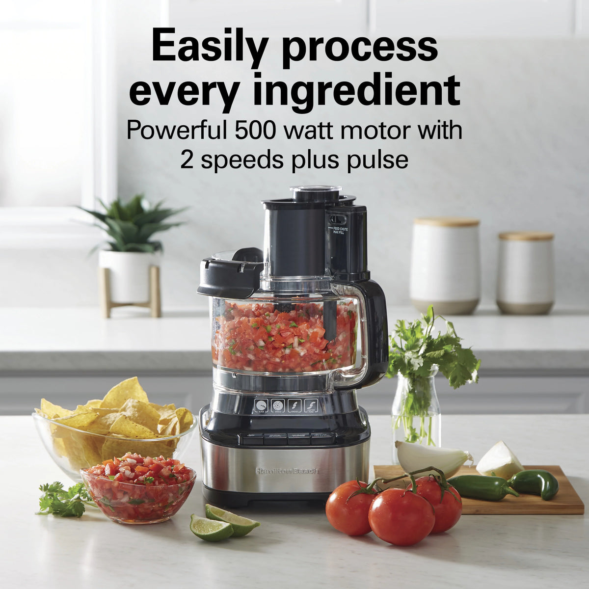 10 Cup Black Food Processor I793593