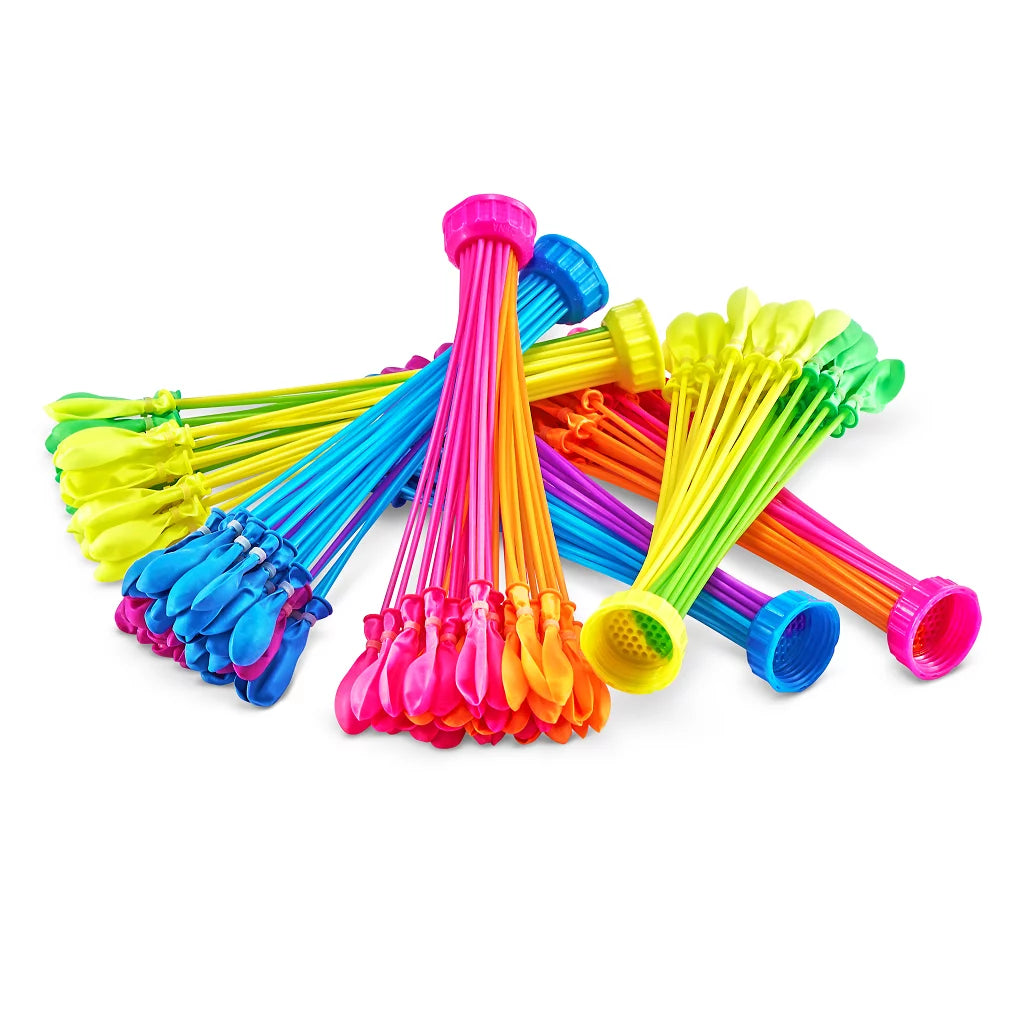 265 Neon Splash Rapid-Filling Self-Sealing Water Balloons 8 Pack F473373