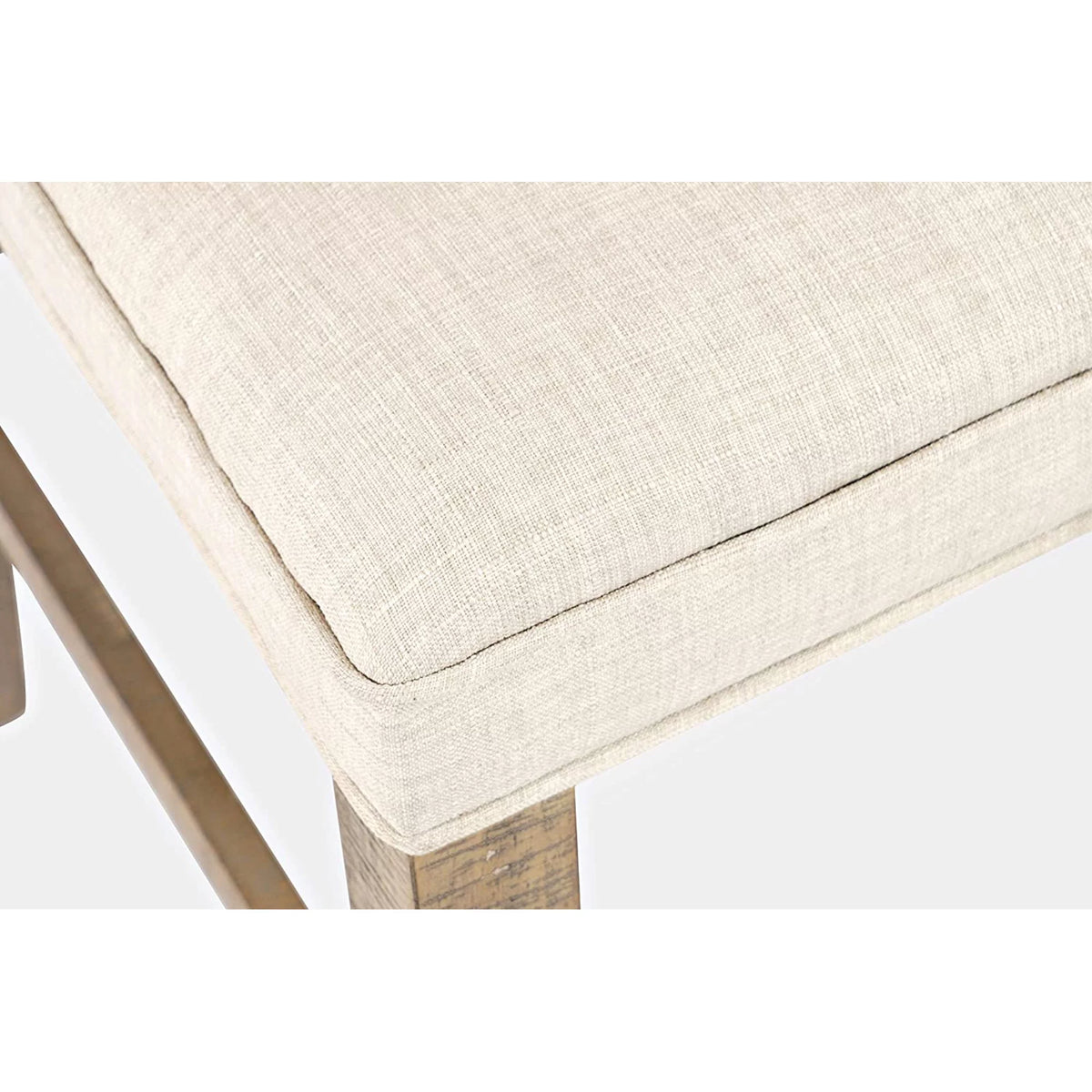 Solid Wood Upholstered Counter Height Stool Set of 2 A738