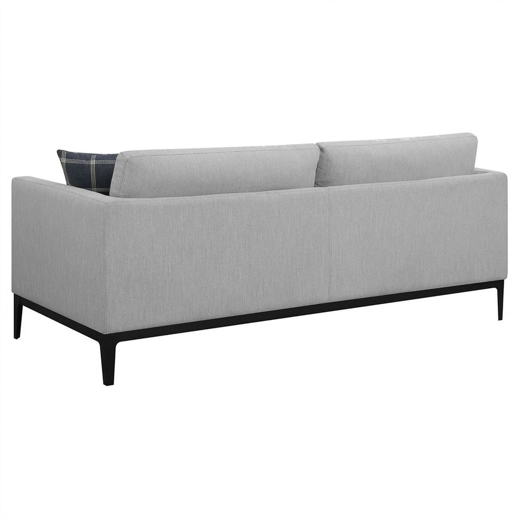 2-piece Fabric Living Room Set in Light Gray E53403