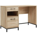 Engineered Wood Desk in Charter Oak Finish T650