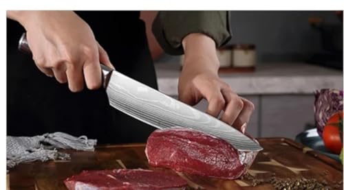 Set of 5 Damascus Steel Chef Knife B282656