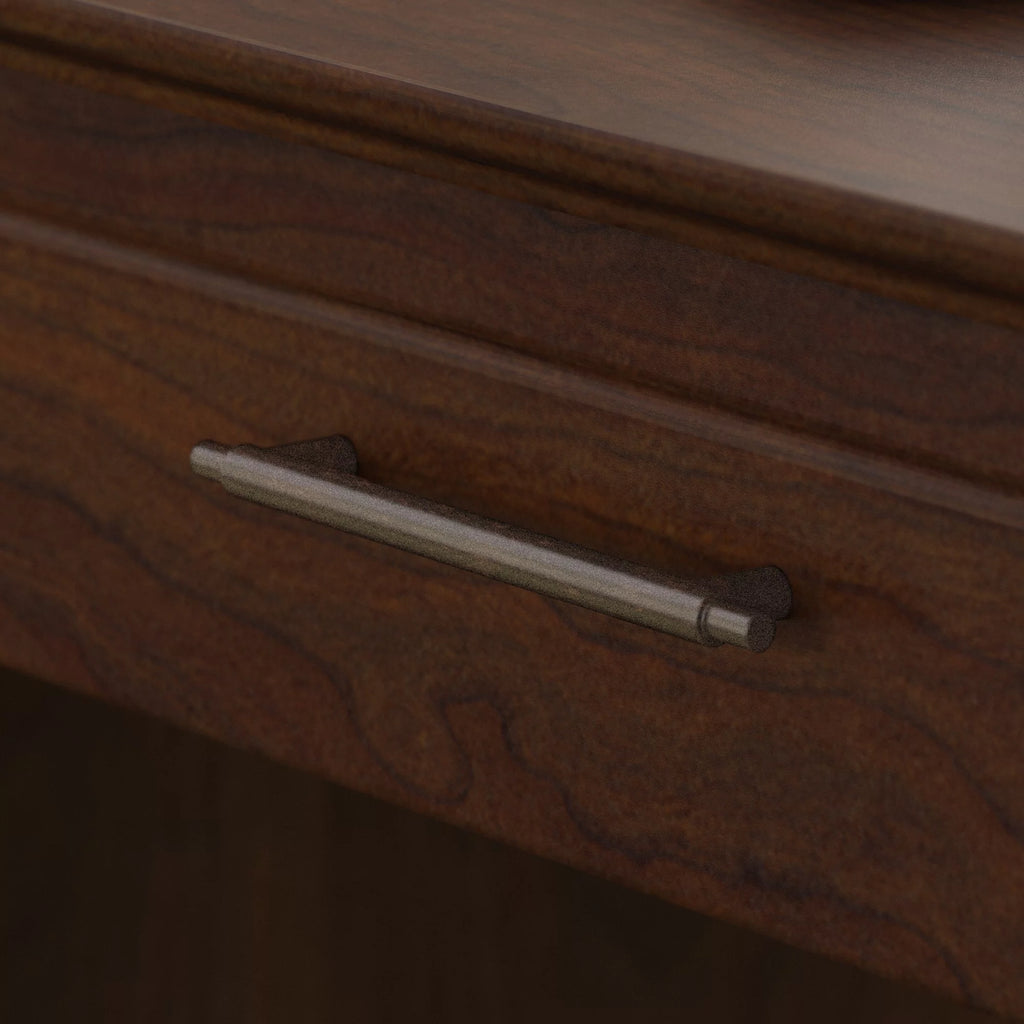 Bing Cherry Console Table with Drawers and Shelves R585