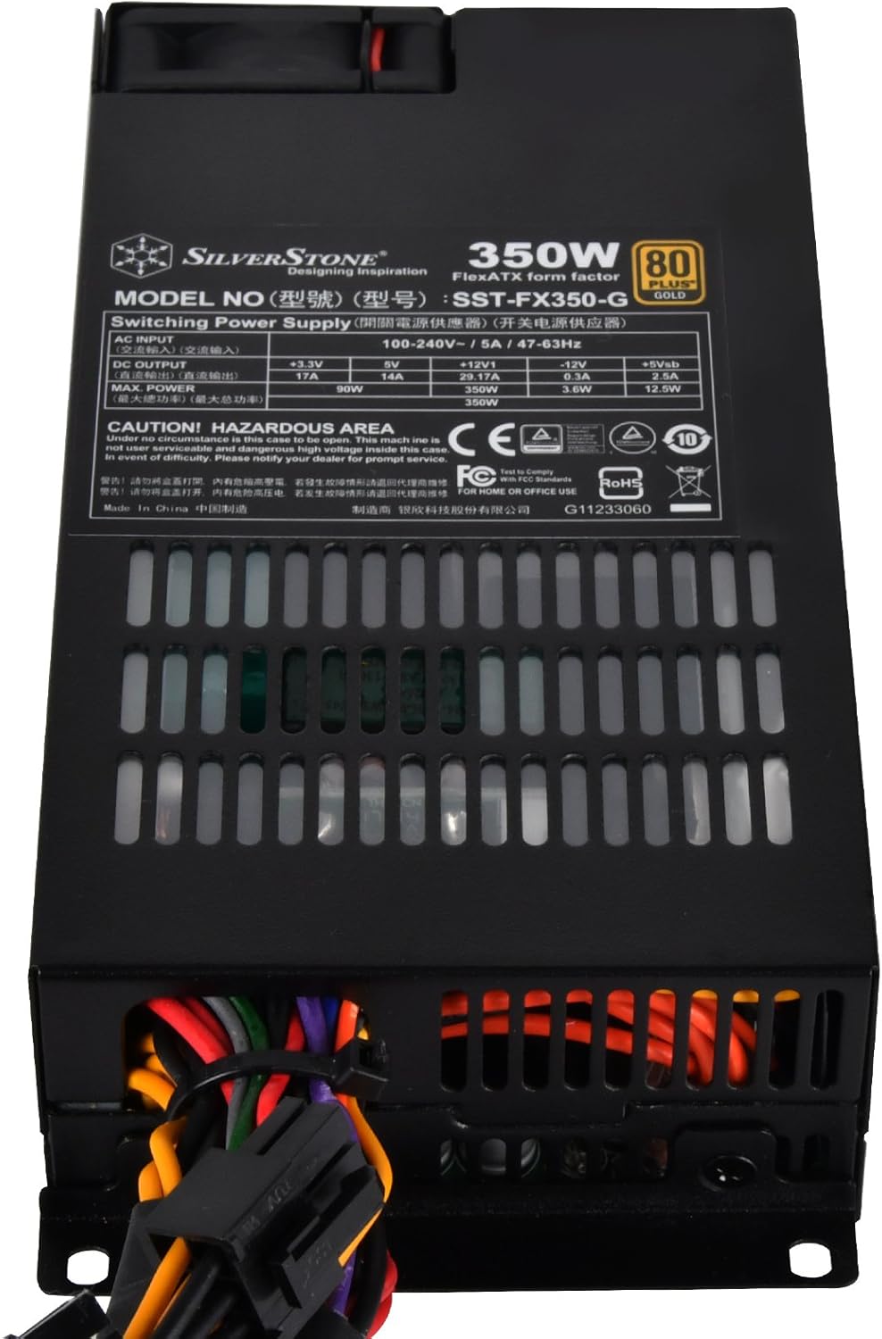 350 Watt Flex ATX Power Supply 80 Plus Gold N87550