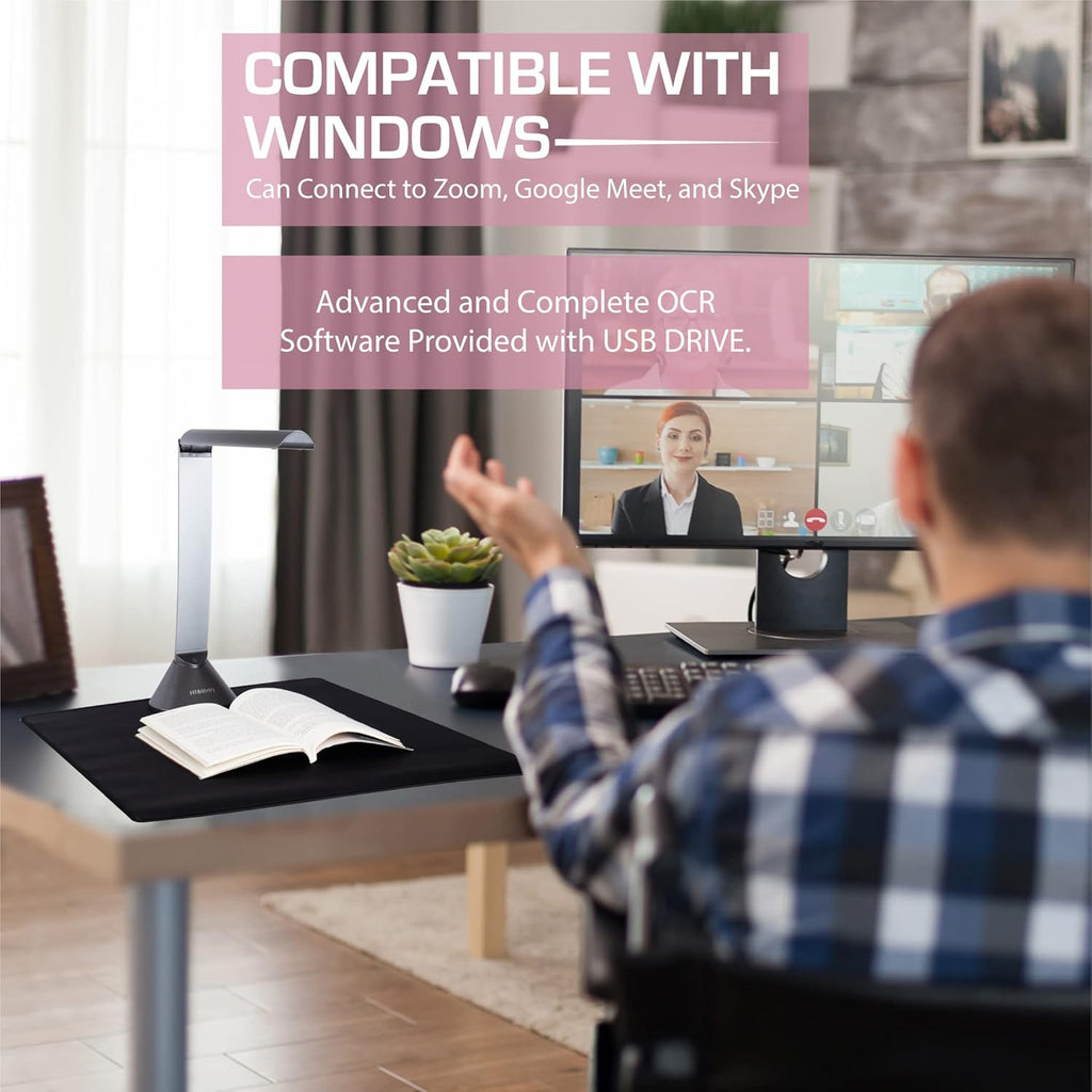 Portable 20MP Document Camera Scanner V1015
