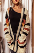 Casual Patchwork Pocket Turndown Collar Outerwear Z5413