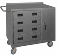 Mobile Steel Cabinet Bench L229019