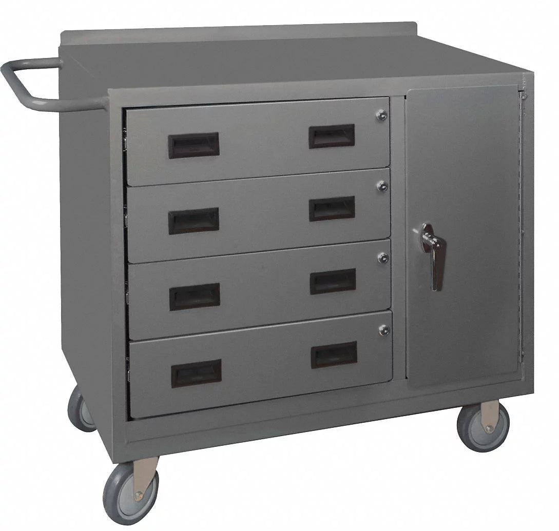 Mobile Steel Cabinet Bench L229019