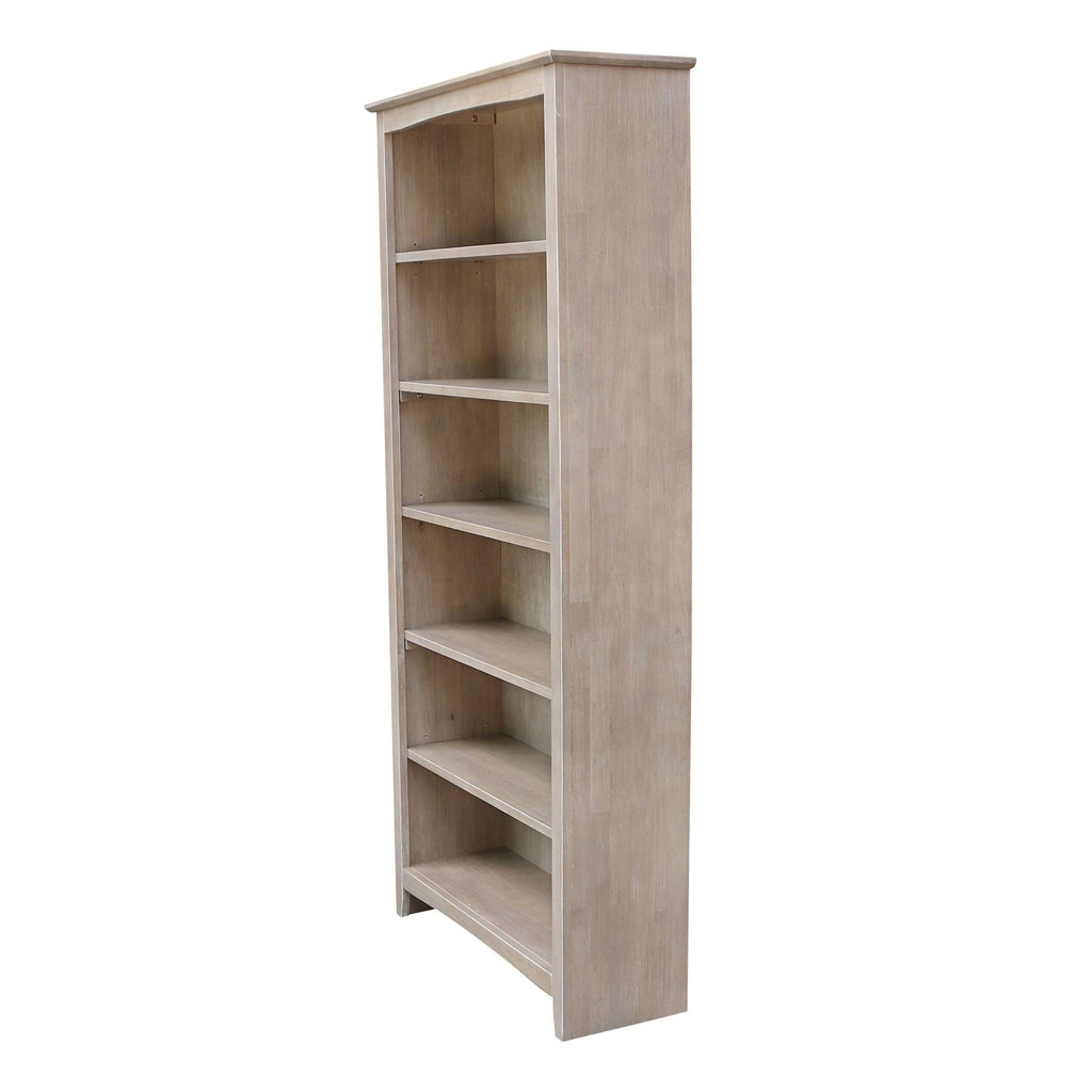 Gray Shaker Bookcase C73761