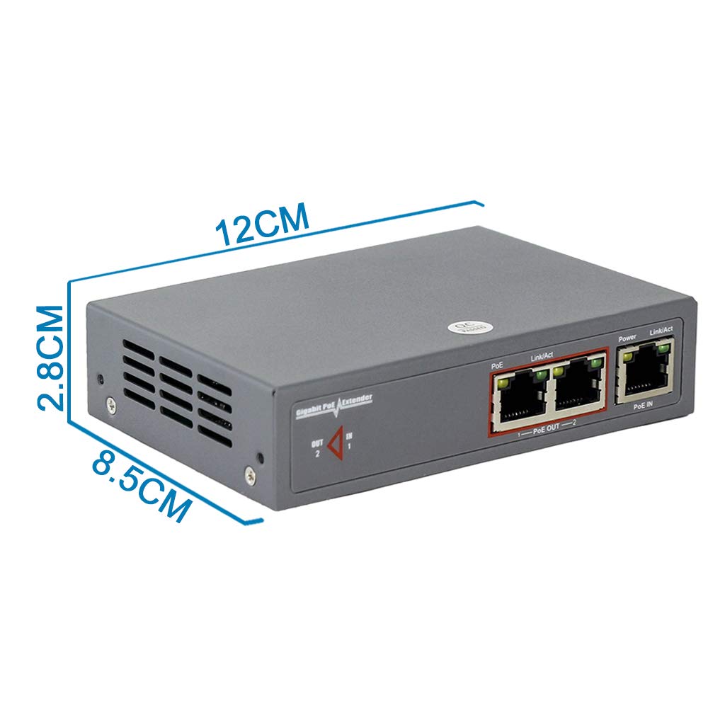 2 Port Gigabit PoE Extender C7899