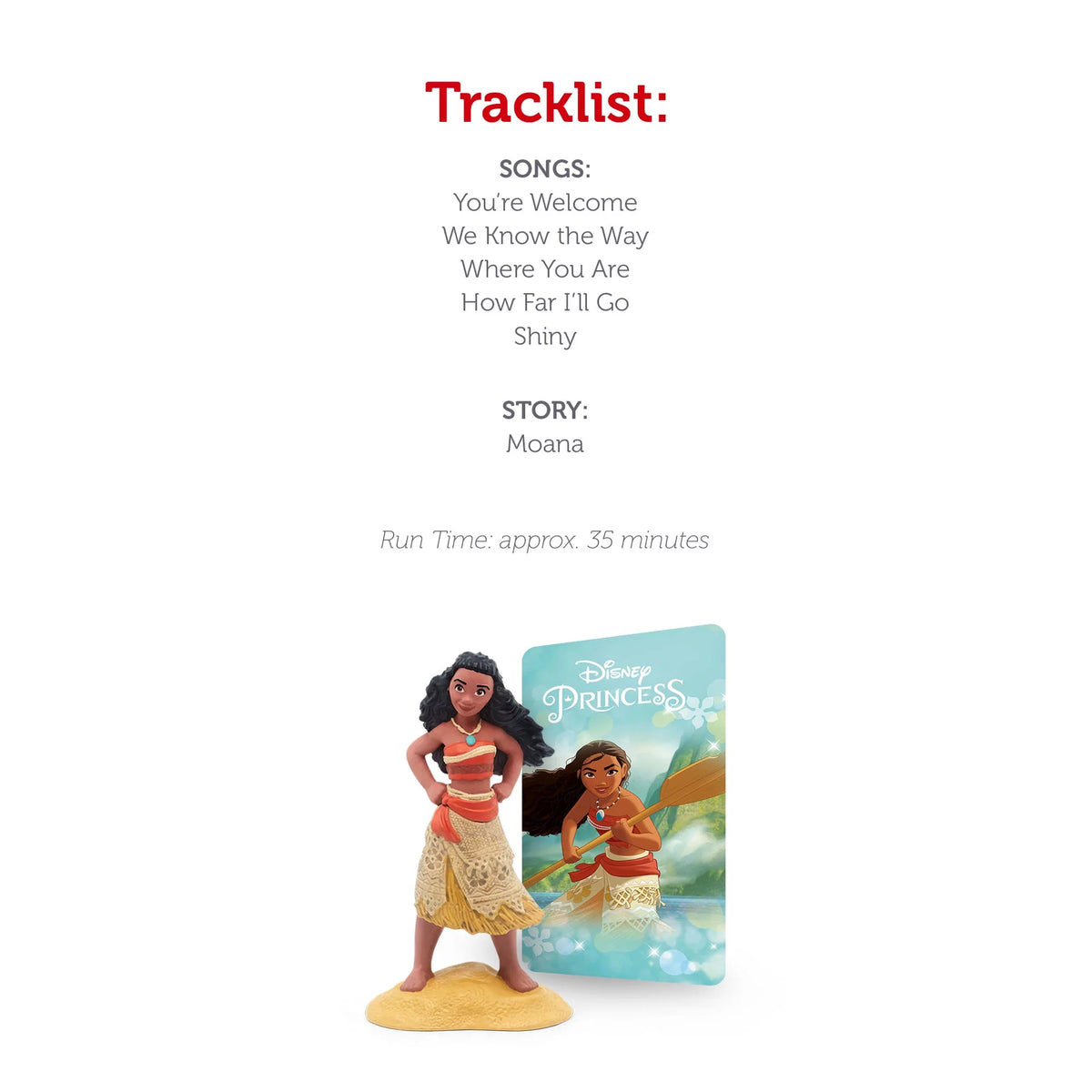 Moana Audio Play Figurine Q569