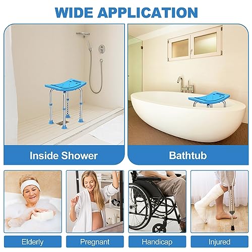 Stainless Steel Adjustable Shower Stool B706