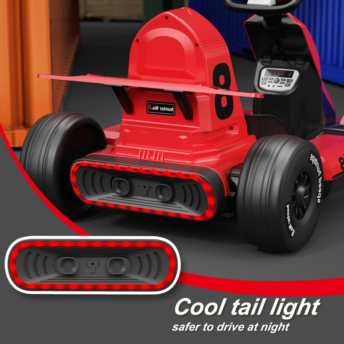 Electric Vehicles Pedal Go Karting Car Ride on Toys 12V L303255