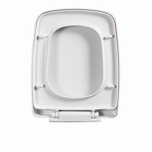 Square Toilet Seat with Adjustable Hinges Y557