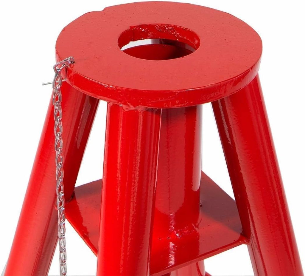 Set of 2 10-Ton High Jack Stand Pin Type Stand W703272