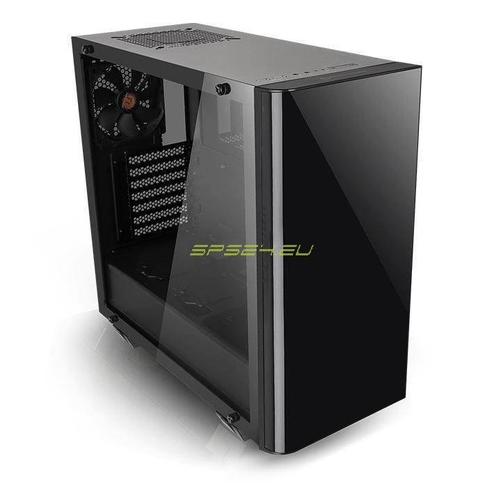 Black Midi-Tower Tempered Glass Edition E265133