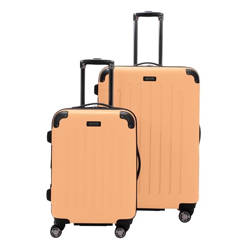 Navy Blue 20-Inch Expandable Hardside Spinner Suitcase S599
