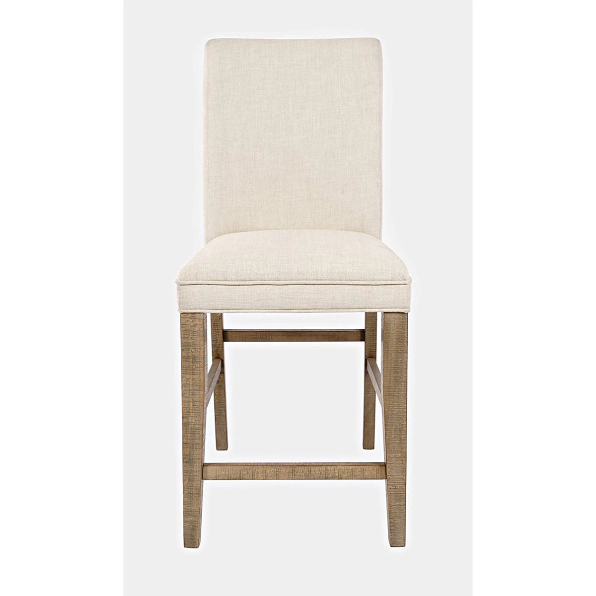 Solid Wood Upholstered Counter Height Stool Set of 2 A738