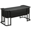 34 inch Faux Leather Bench R5829