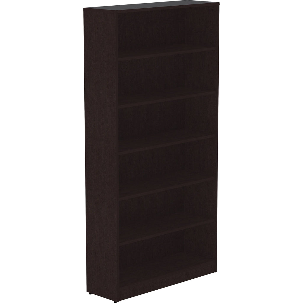 Espresso Laminate Bookcase W990