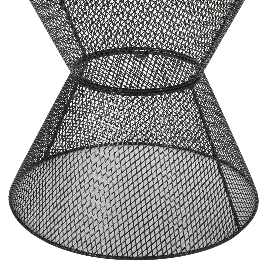 Modern Outdoor Side Table Navy Blue T9433