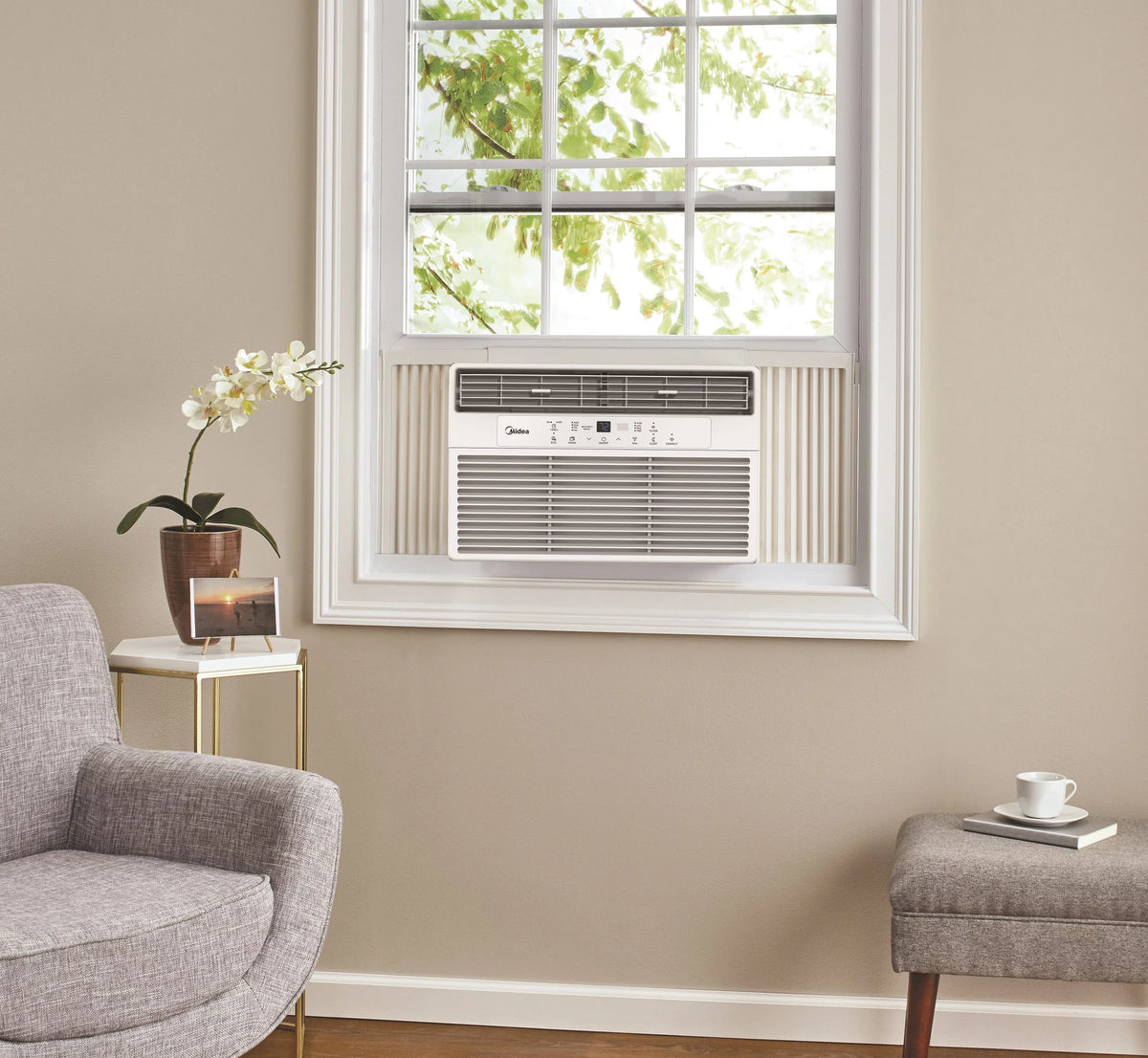 10,000 BTU 115V Smart Window Air Conditioner T24516