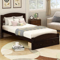 Twin Bed Frame with Storage Drawer N728782