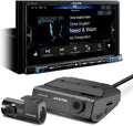 Digital Media Navigation Receiver with Windshield Mount Dashcam F897