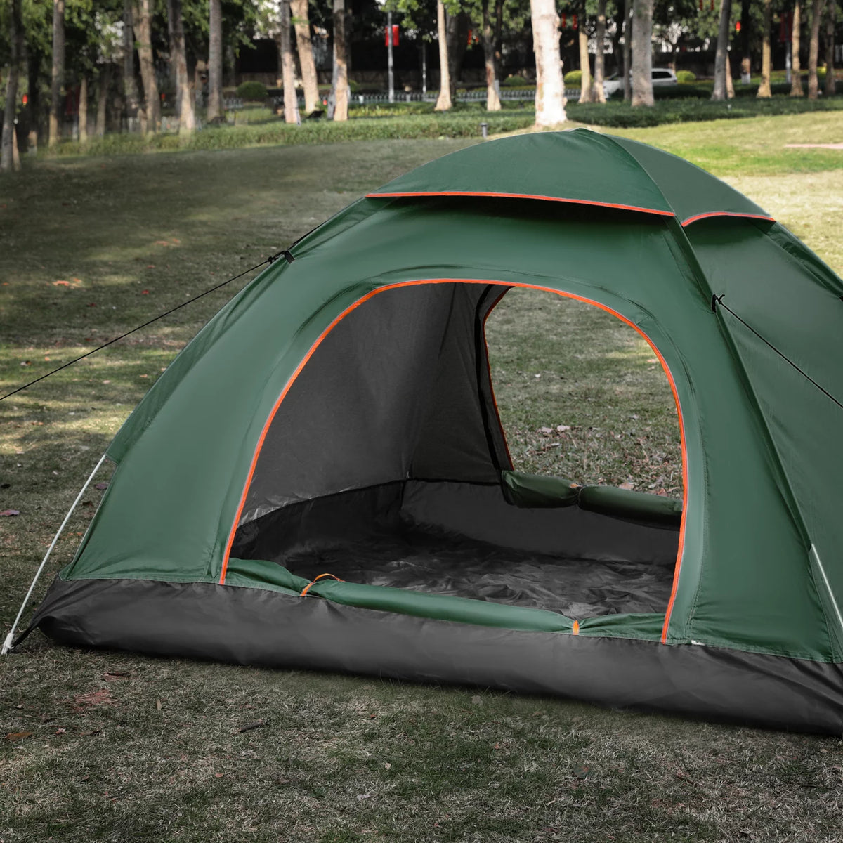 Pop Up Camping Tent with Rain Fly and Carry Bag O45172