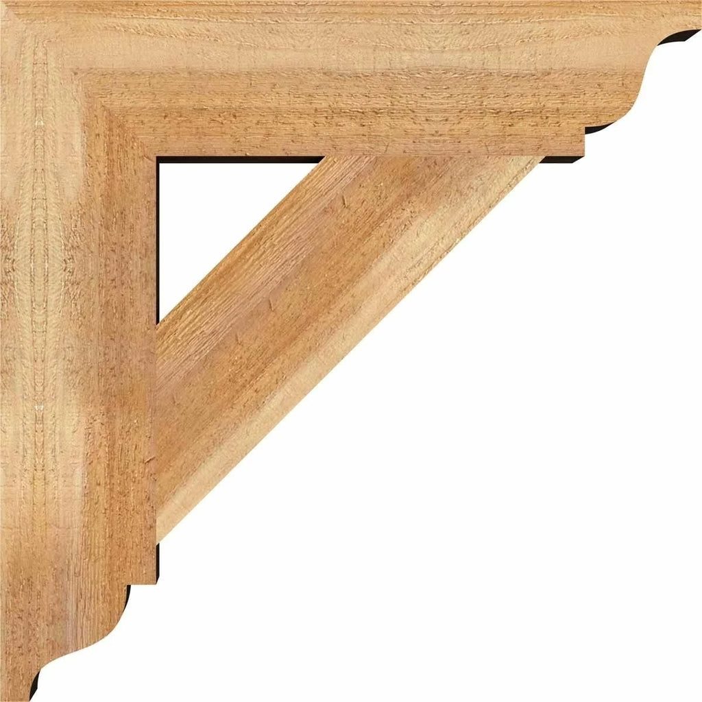 Rough Sawn Bracket, Western Red Cedar I3517