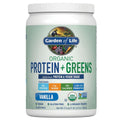 Organic Plant Protein & Greens Powder Vanilla Shake 20g Protein 1.1lb O487814