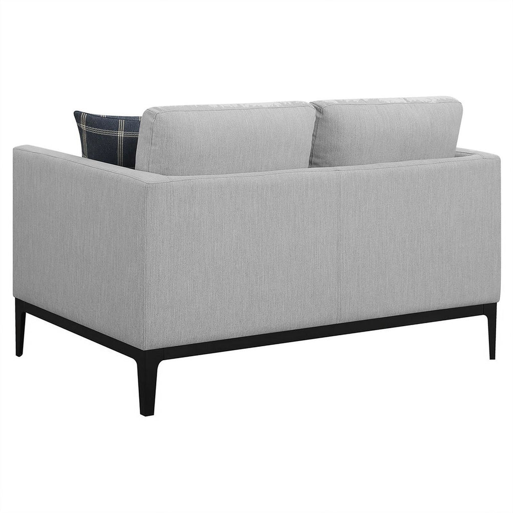 2-piece Fabric Living Room Set in Light Gray E53403