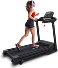2 in 1 Folding Treadmill with Bluetooth Audio Speakers Q7223