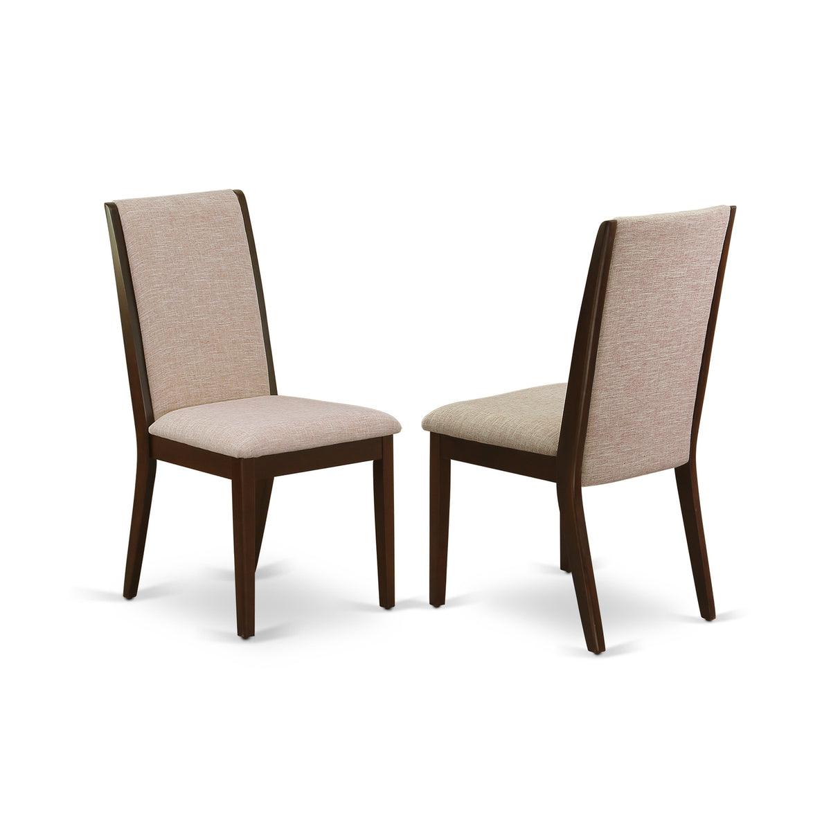 7-piece Wood Dining Set in Walnut/Light Tan S73468