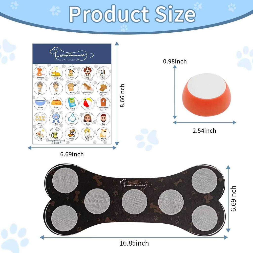 7 Dog Talking Button Set F343